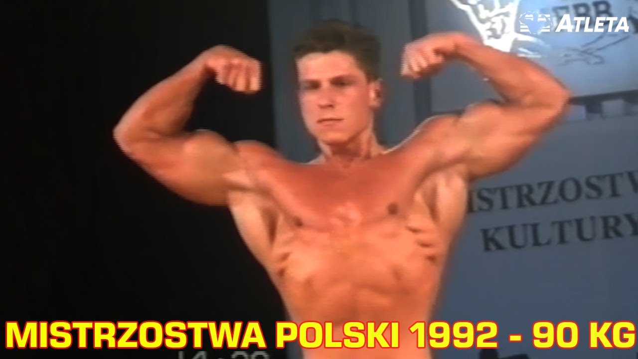 M.P w Kulturystyce Wrocław 1992 - #5 kategoria 90kg - eliminacje