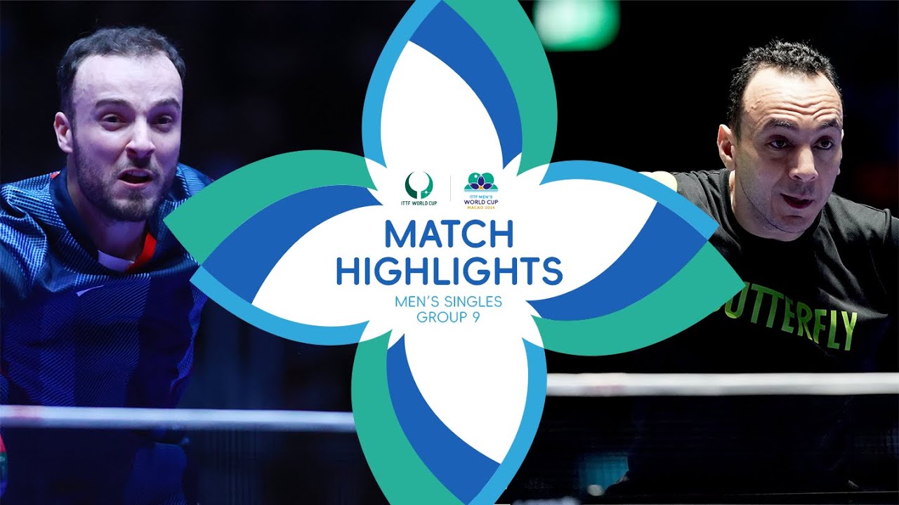 Simon Gauzy vs Mohamed El Beiali | MS Group 9 | ITTF Men's and Women's World Cup Macao 2024