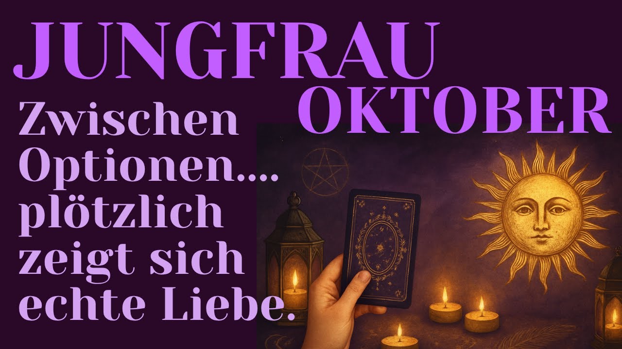 JUNGFRAU♍OKTOBER 2025🌟Unerwartet öffnet sich ein Herz für dich.