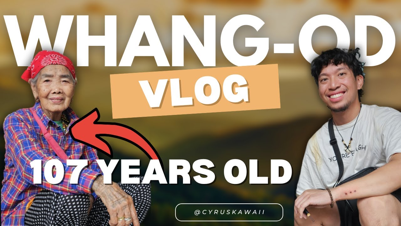 Meeting the Oldest Tattoo Artist in the World! (Apo Whang-Od)