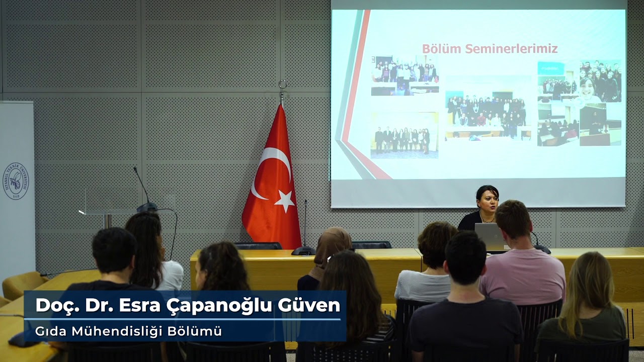 İTÜ Warm-up Bölüm Sunumları - Gıda Mühendisliği Bölümü