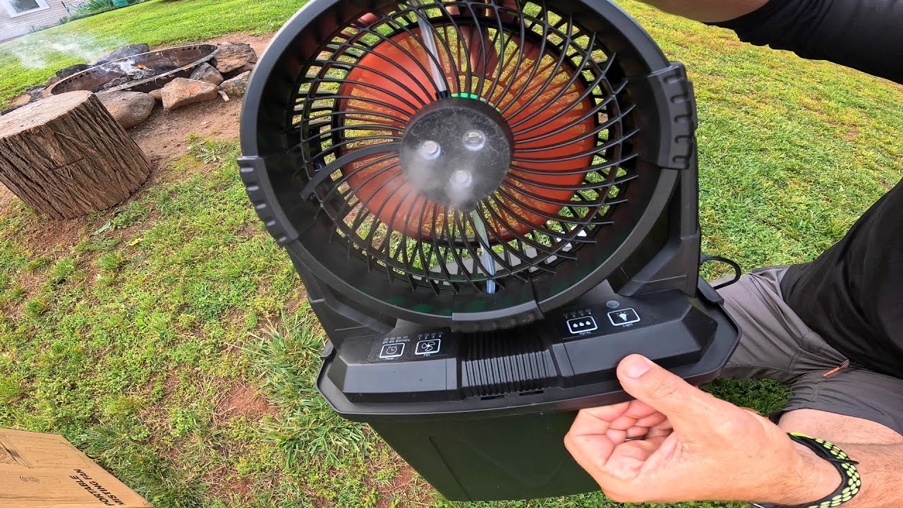 CINGALOOK Portable Misting Fan with Tank - Unboxing/Review