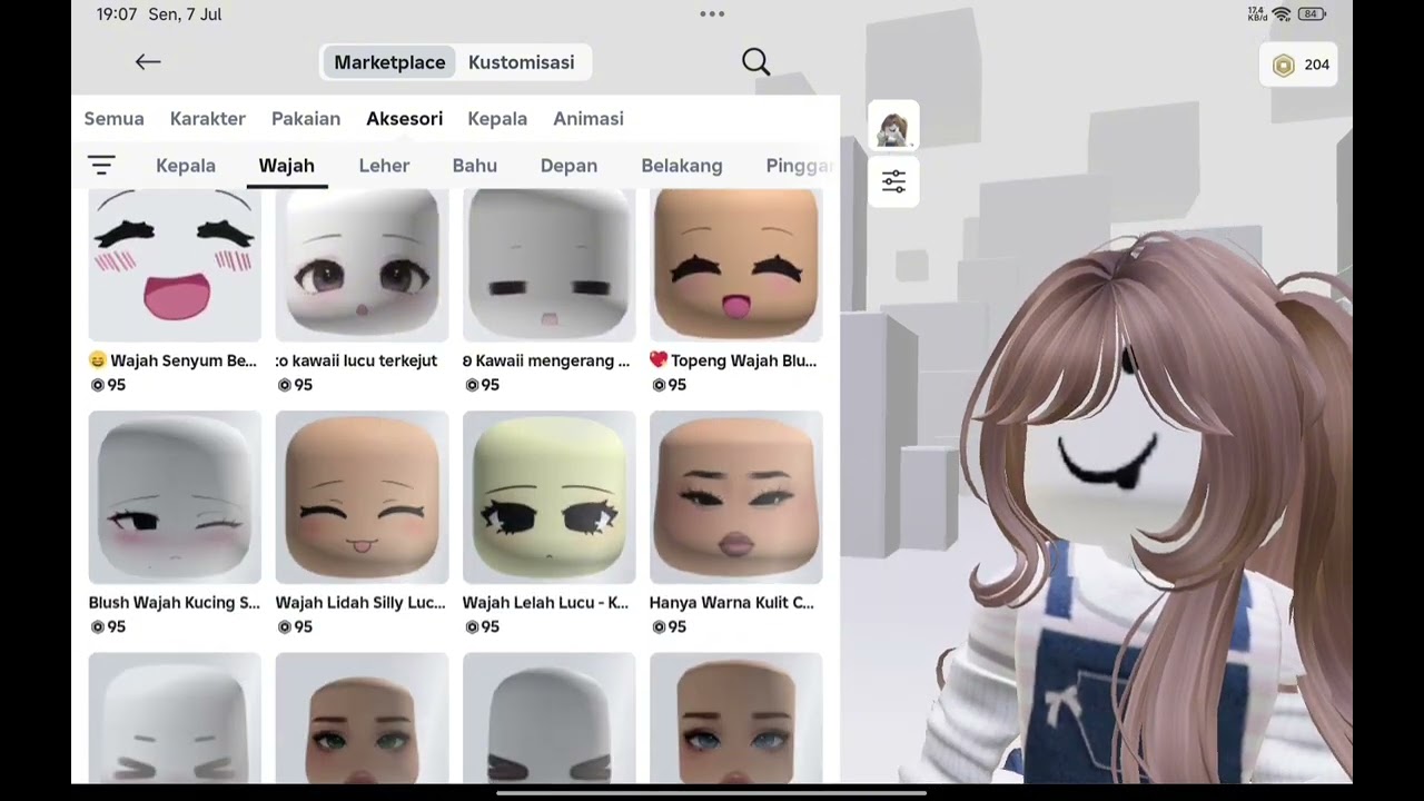 Di topup robux lagi sama appa aku ☺️