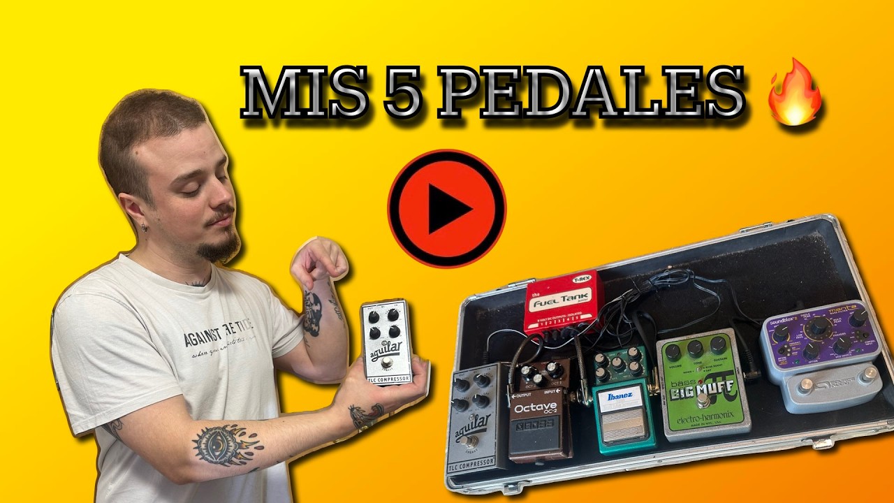 🎸 Los 5 Pedales de Bajo que Todo Bajista DEBE Tener 🎛️ Mejora tu Sonido y Crea Efectos Increíbles