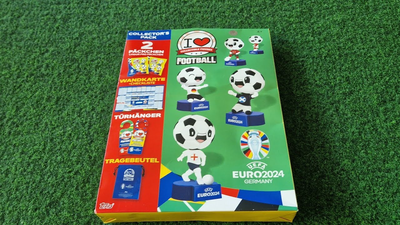 Nowość!Topps minifigures em 2024 I love Football!!!Unboxing Collector's Pack!