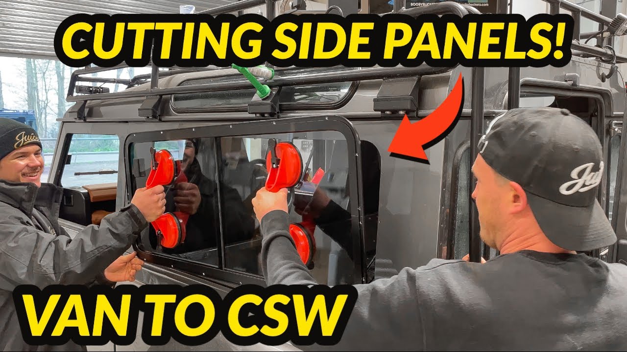 Переделка фургона Defender в CSW — часть 2