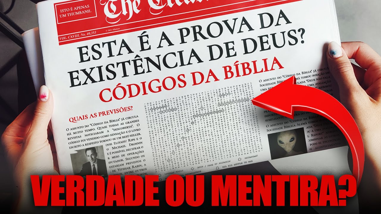 Os Códigos da Bíblia vão ABALAR O MUNDO!