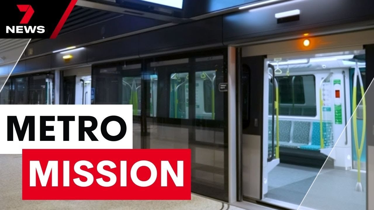 Sydney's new city metro trains will slash travel times for many from August | 7 News Australia