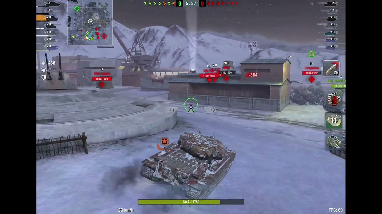 world of tanks blitz caernarvon Gameplay #2