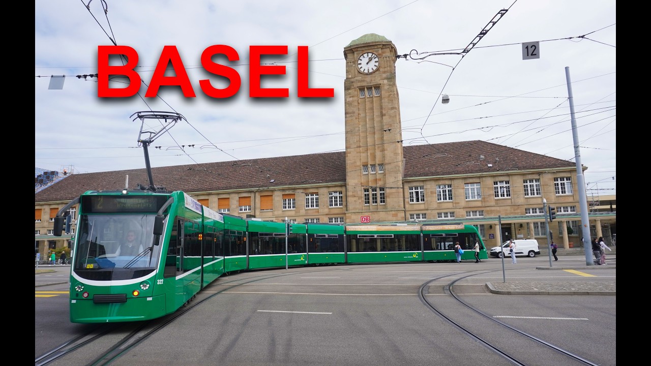 Swiss Trams in Basel - Basler Drämmli - Tramway de Bâle