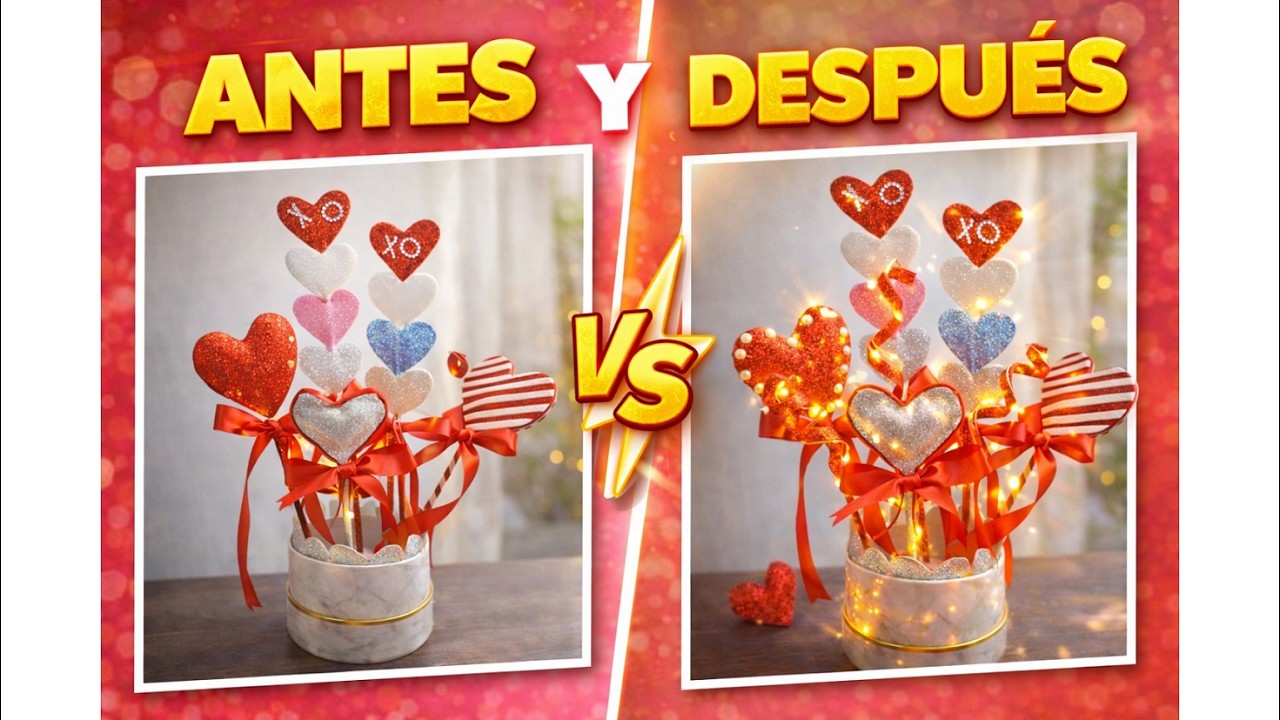 COMO hacer RAMA DECORATIVA con luces LED y FOAMI #todokehacer