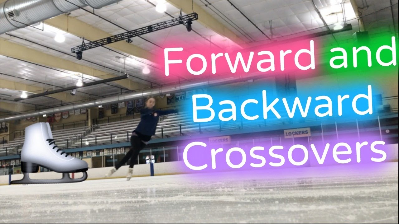 How to do Forward and Backward Crossovers | Figure Skating