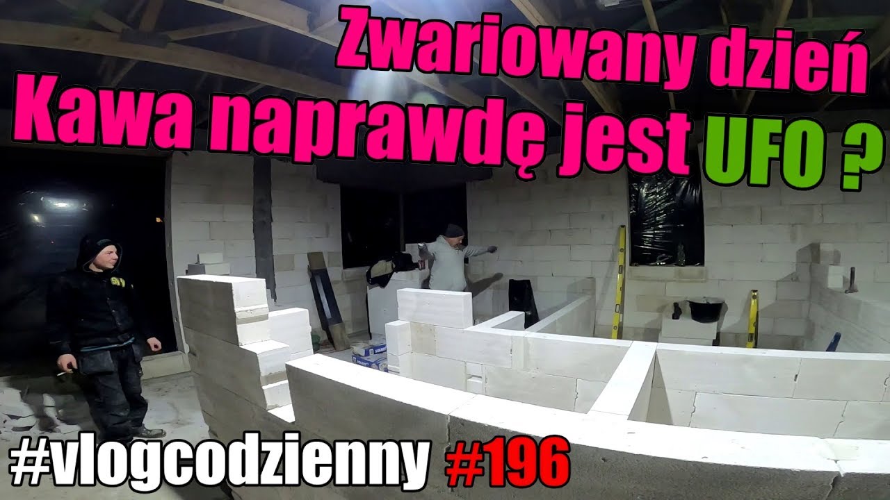 Zwariowana dni&oacute;wka..! Wieczorna naprawa. Kawa naprawdę jest UFO? #serialcodzienny