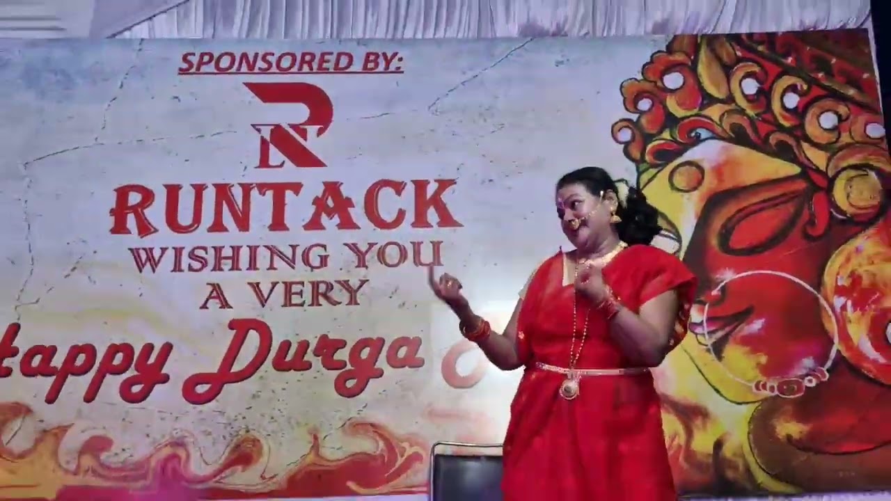 Durga Puja 2025 #stage performance #chhup Gaye sare najare #life performance