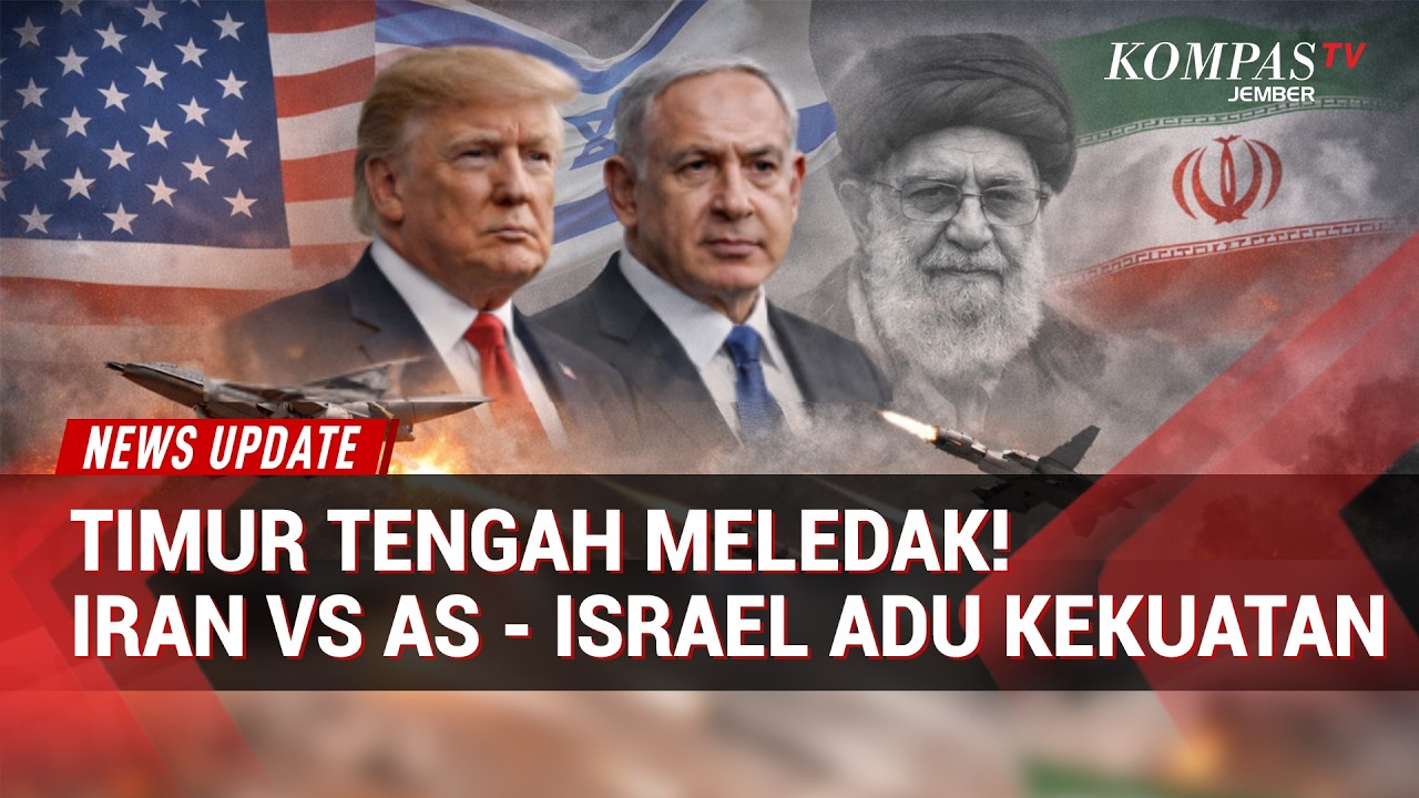 Perang Besar Dimulai? Iran vs AS-Israel, Timur Tengah di Ambang Chaos Global