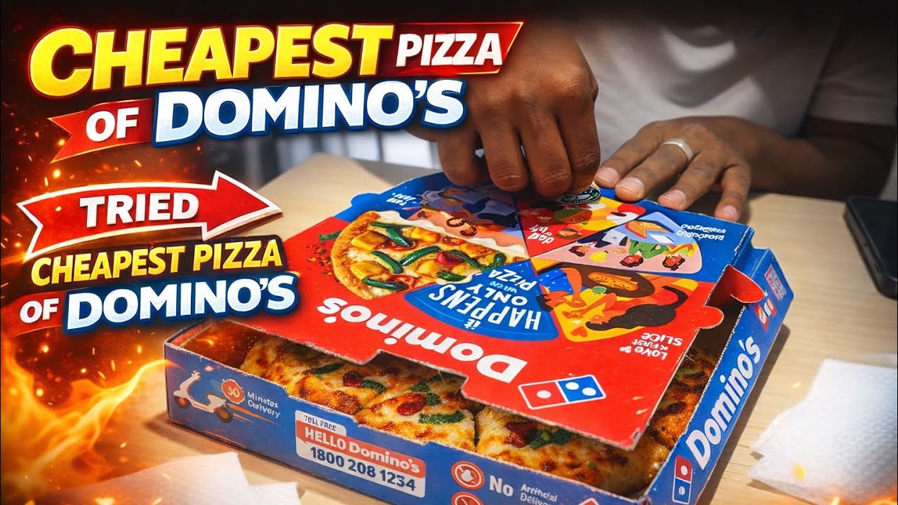 Cheapest Pizza at Domino’s – Is It Worth It? 🤔🍕