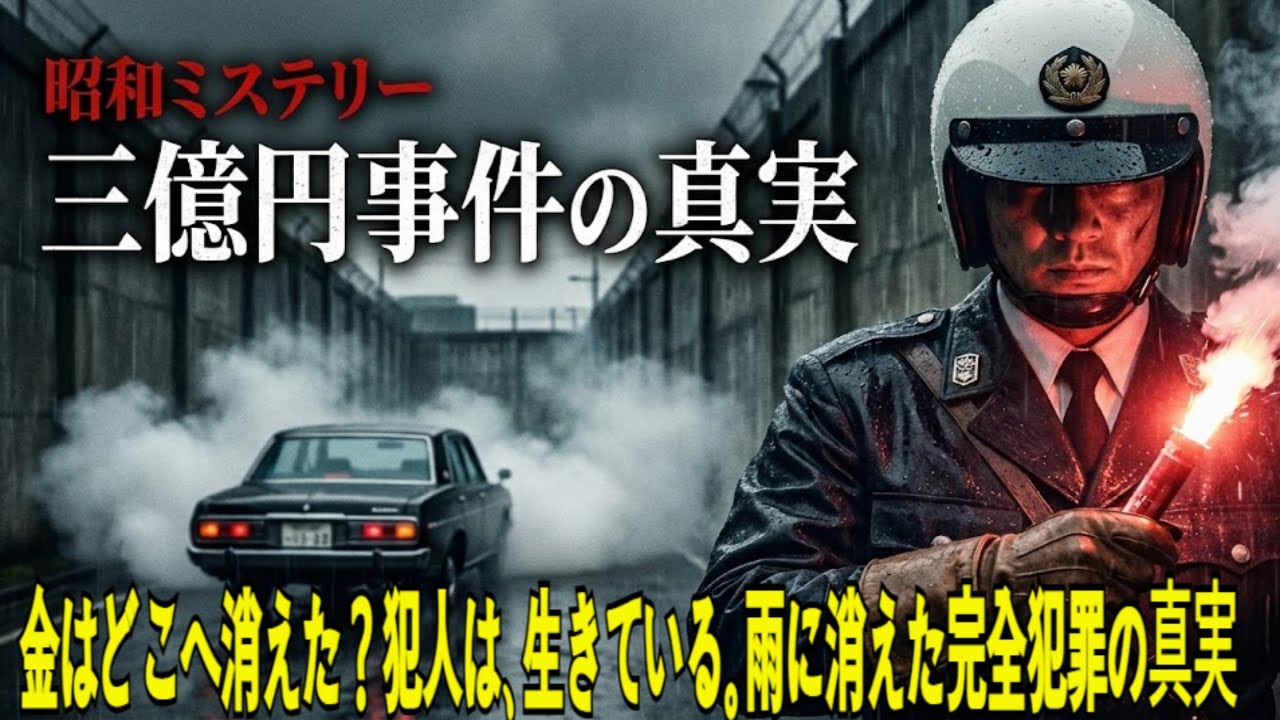 三億円事件、犯人は金を「使わなかった」のか？雨に消えた完全犯罪の真実 府中には「偽警官」がいた。