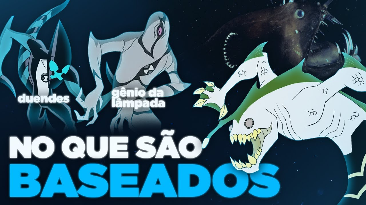 QUAIS AS INSPIRAÇÕES DOS ALIENS DE BEN 10? | Feat. Luckzing