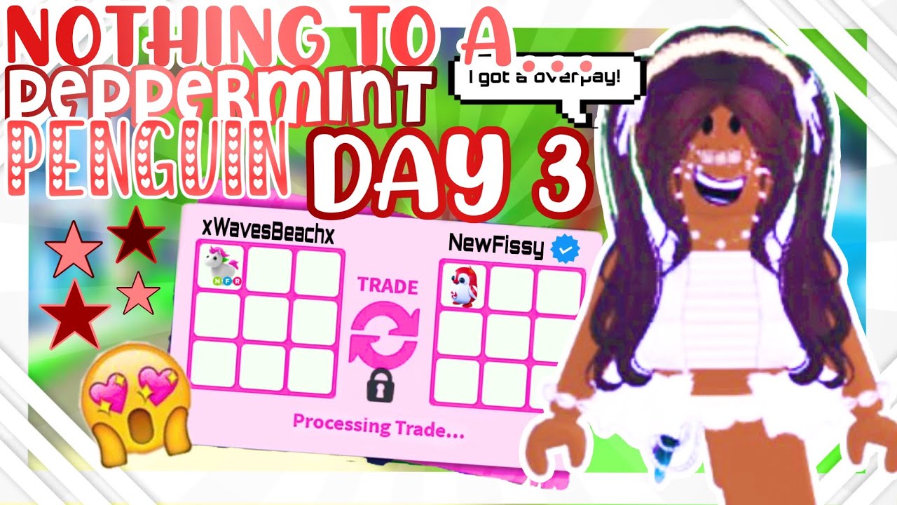 Nothing to a PEPPERMINT PENGUIN! day 3!  💫📸