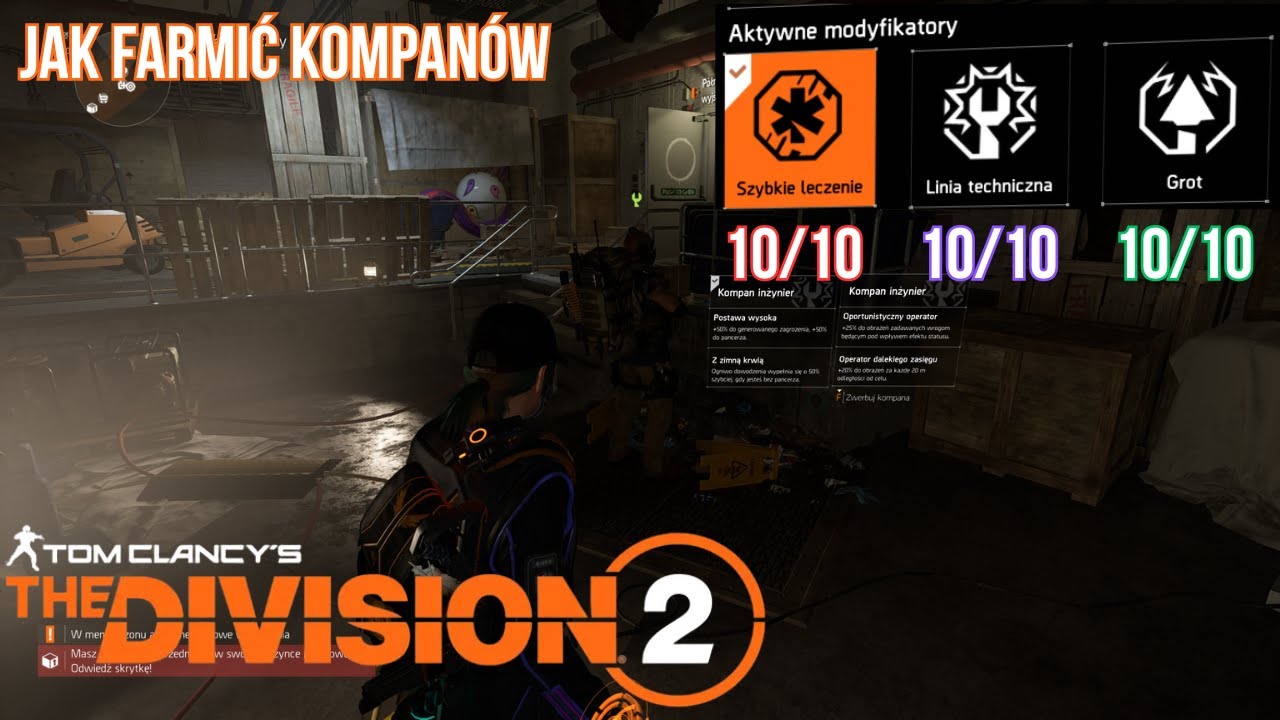 The division 2 Aktulaności | Jak zdobywać kompan&oacute;w