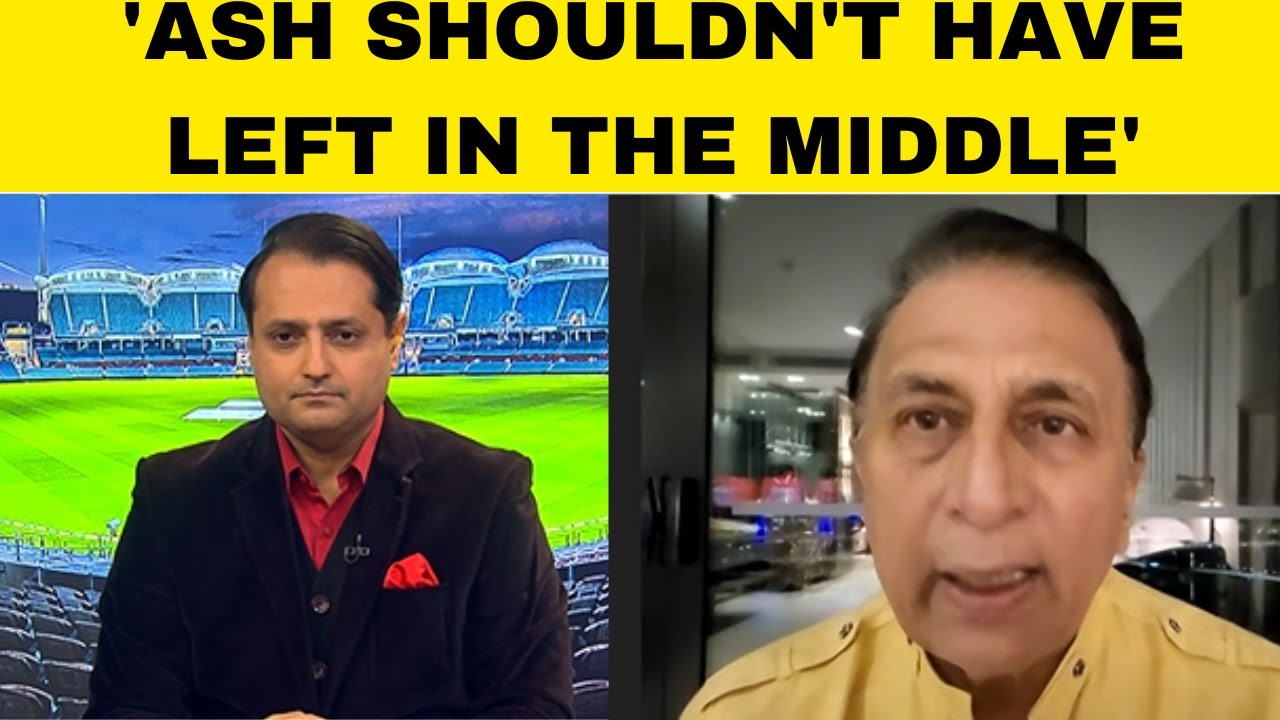 Gavaskar EXCLUSIVE: Ashwin probably DID NOT have the MENTAL DRIVE to continue in Indian cricket