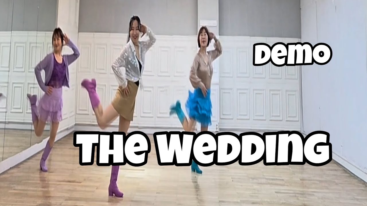 The Wedding - Line Dance (Demo) | High Beginner | Lee Hamilton 