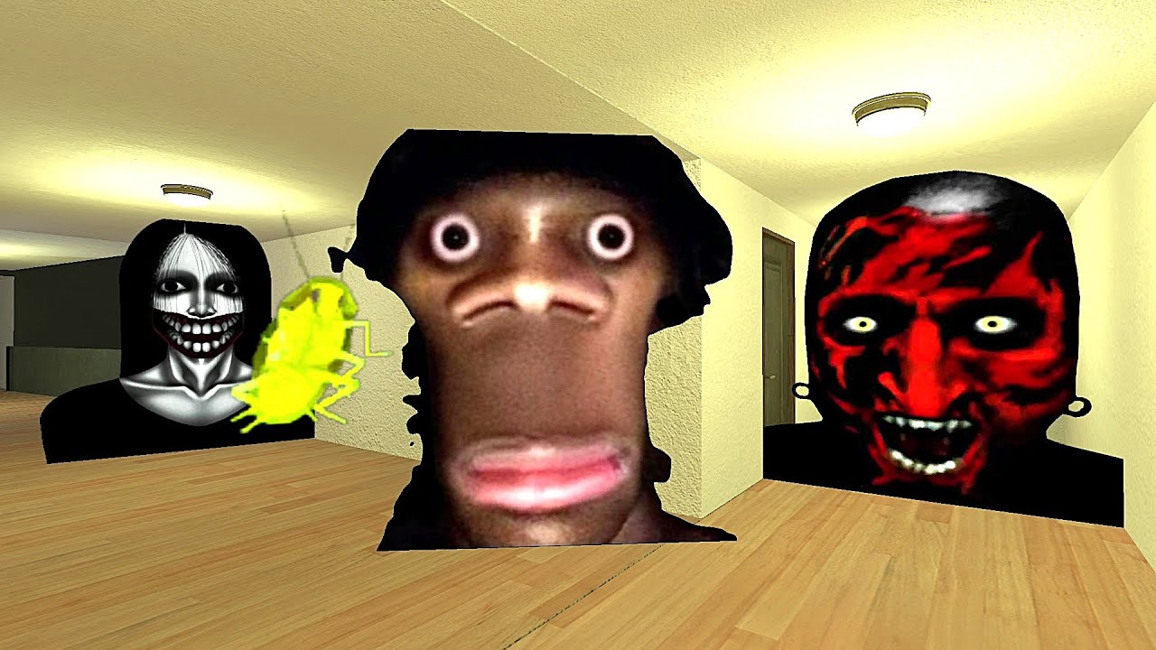 #Nextbots #Meme# Juandale pringle and friends nextbot -- gmod !!!