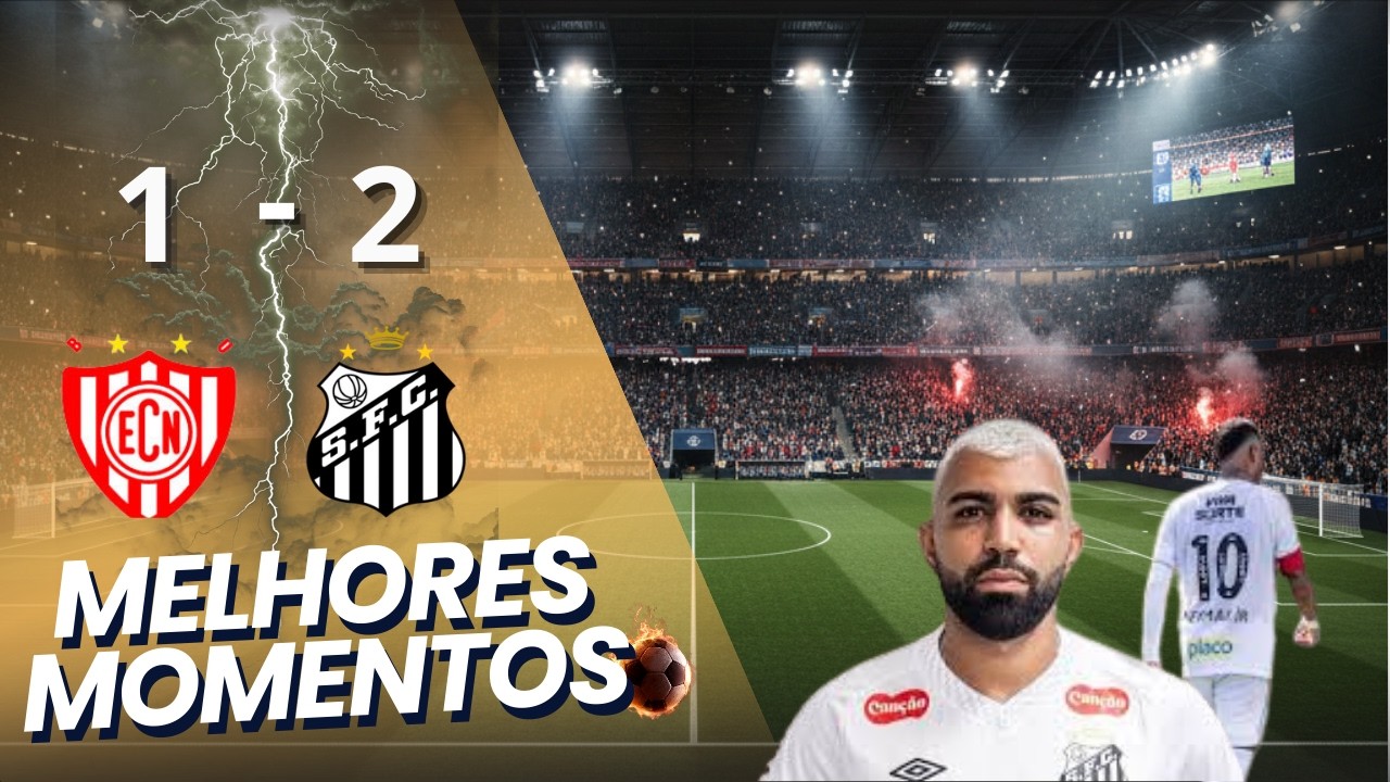 Santos vence no primeiro tempo