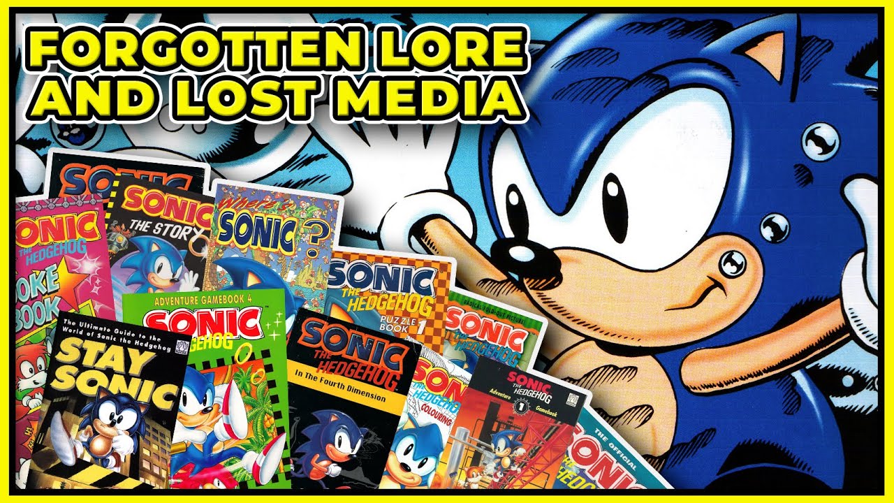 Forgotten LORE and LOST Media - The Sonic Books of the 1990s