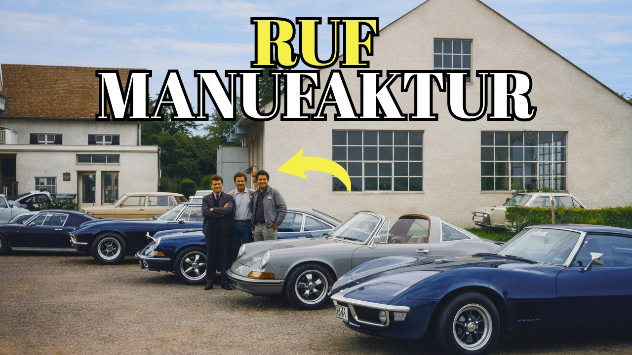 RUF Automobile: Wie ein Dorfmechaniker Ferrari und Porsche dem&uuml;tigte.