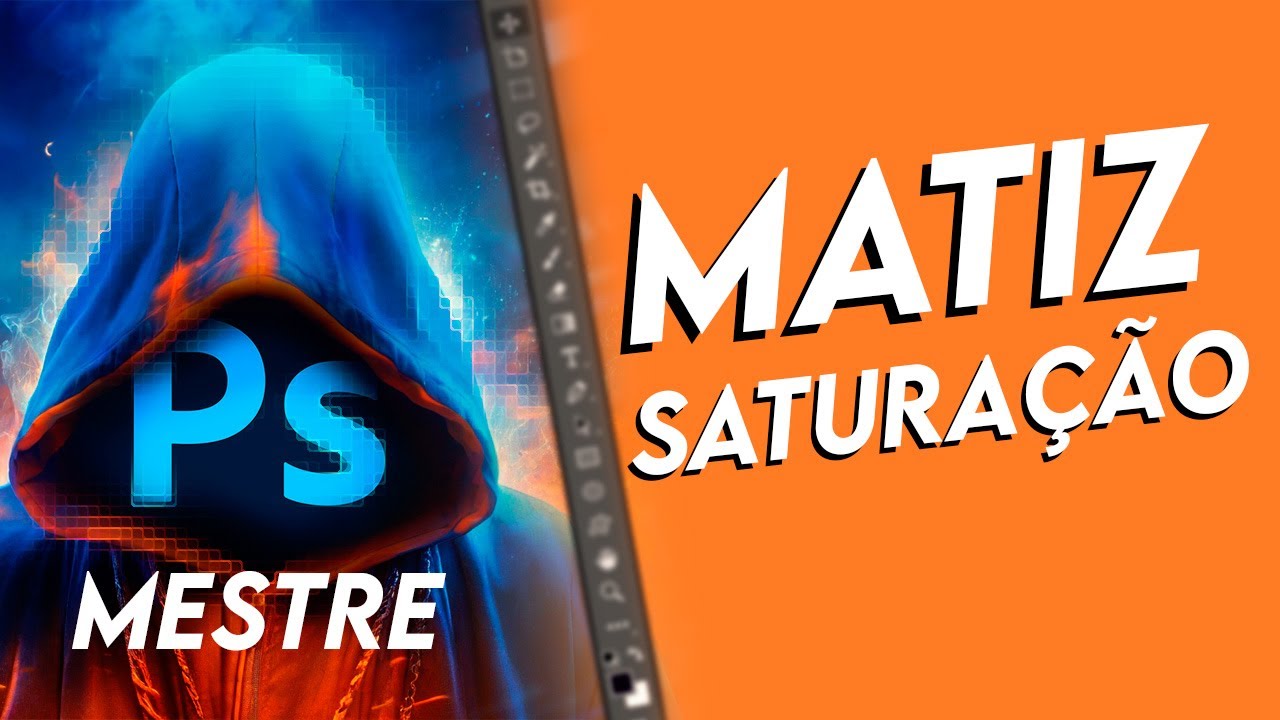 O QUE É MATIZ E SATURAÇÃO? Como ajustar no ADOBE PHOTOSHOP