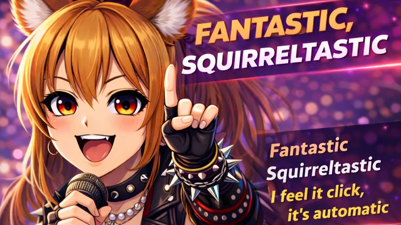 Fantastic, Squirreltastic - Kemonomimi Anime Pop-Metal