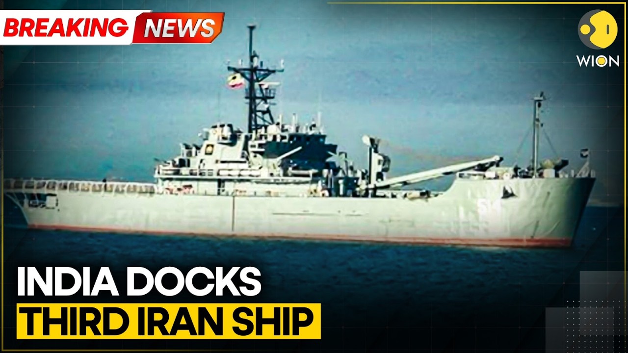 BREAKING: India Allows Iranian Ship Iris Lavan to Dock at Kochi | WION