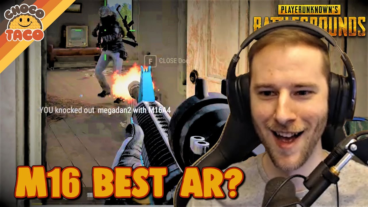 Clearly the M16 is the Best AR ft. boom - chocoTaco PUBG Duos Gameplay
