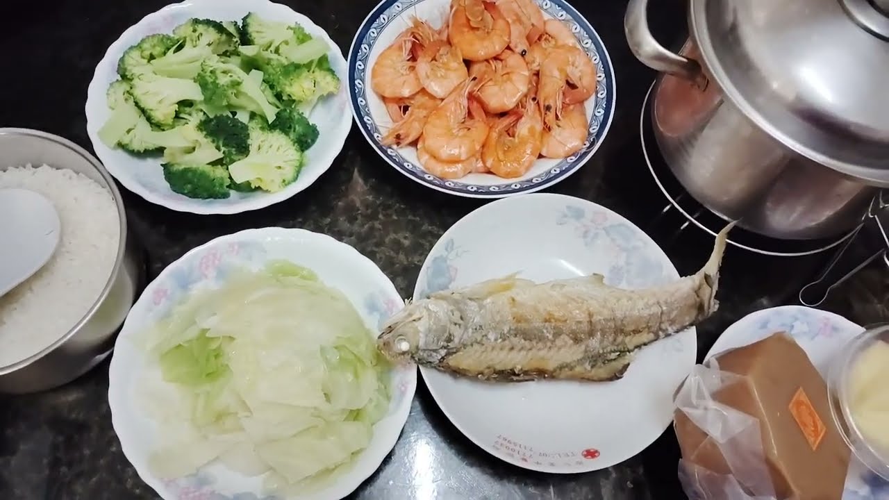 Masak Simple ,Menu Hari Raya Imlek Untuk Majikan Sembahyang Udang Ikan Dan Sayur@Nengtkwtaiwan 