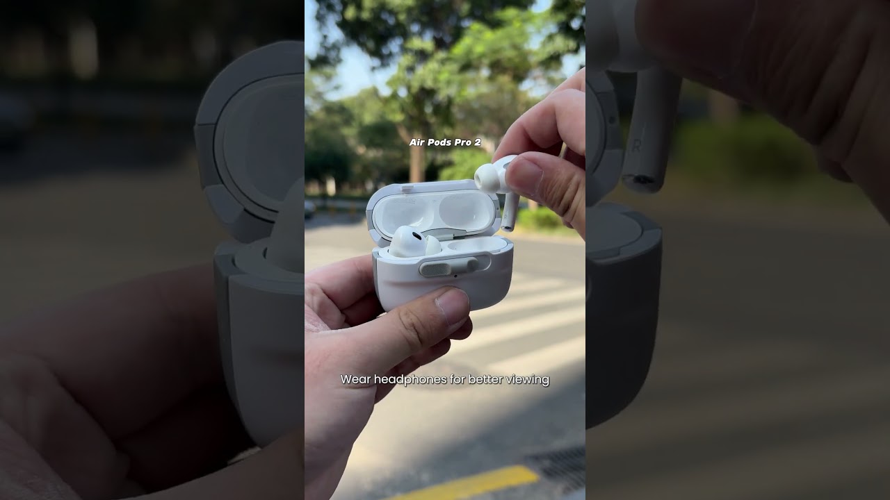 AirPods Pro 2 VS AirPods 4ANC#airpodspro #airpods4 #esrtech  #airpodscases #esrairpodscase