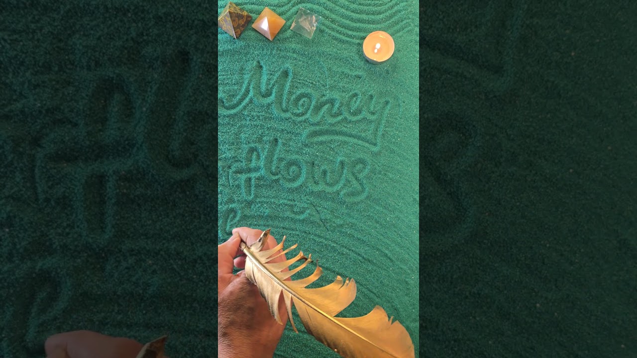 Money Flows Effortlessly &mdash; ASMR Sand Affirmation | Zen Vibes Studio.