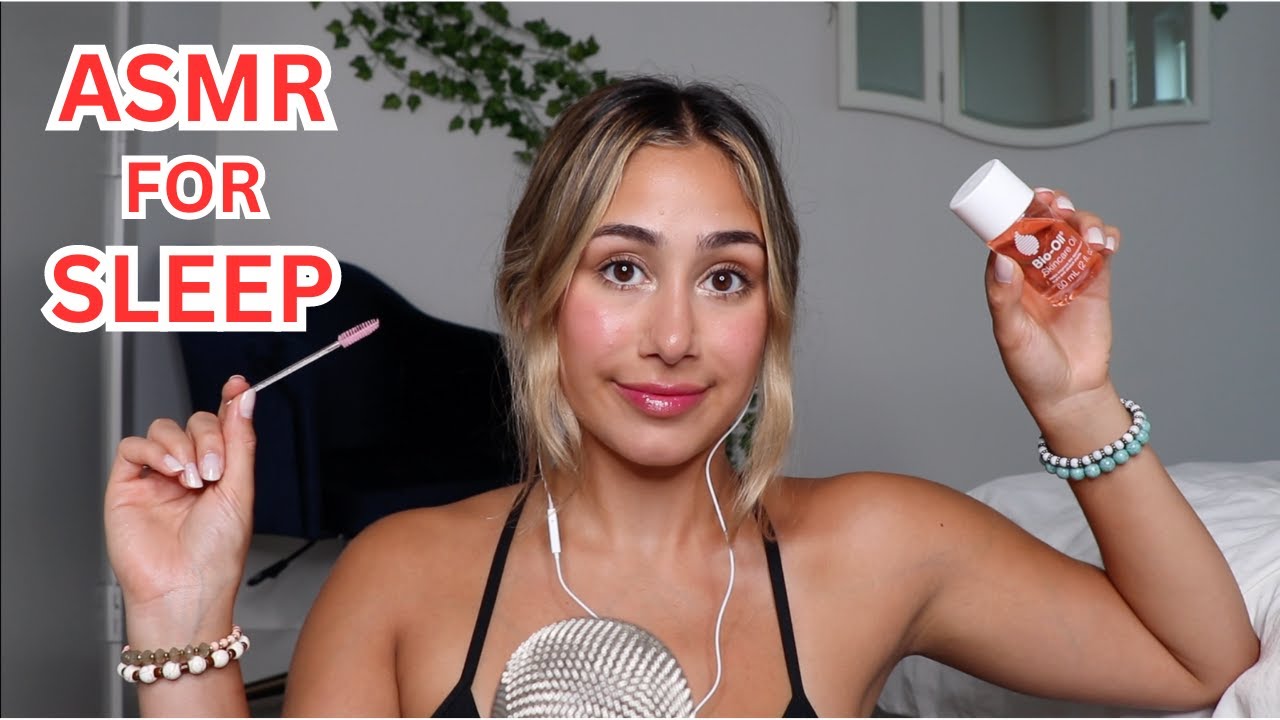ASMR | Slow & Quiet TRIGGERS for SLEEP & Relaxation (Skin Tracing, Oil Massage, Personal Attention)