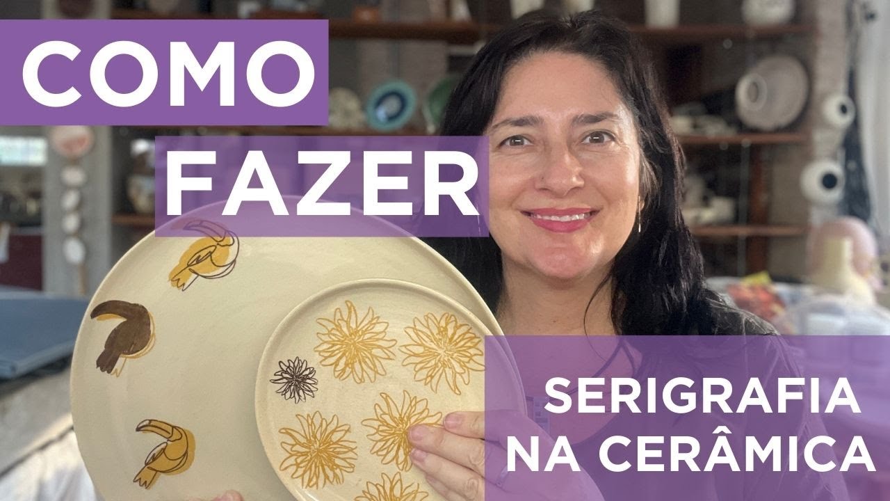 Como fazer Serigrafia na Cerâmica - o mistério do silkscreen revelado aqui para você