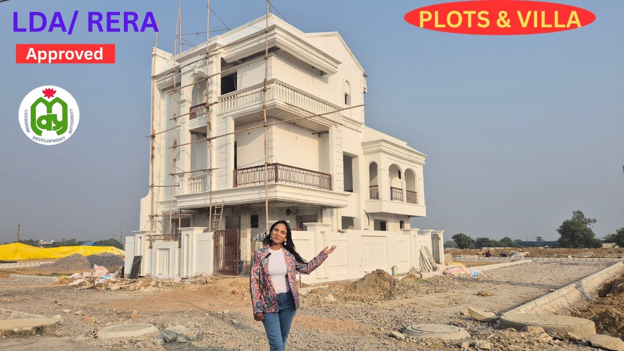 LDA / RERA Approved Plot & Villa For Sale In Lucknow Near Gomti Nagar | @SimplyShilpi