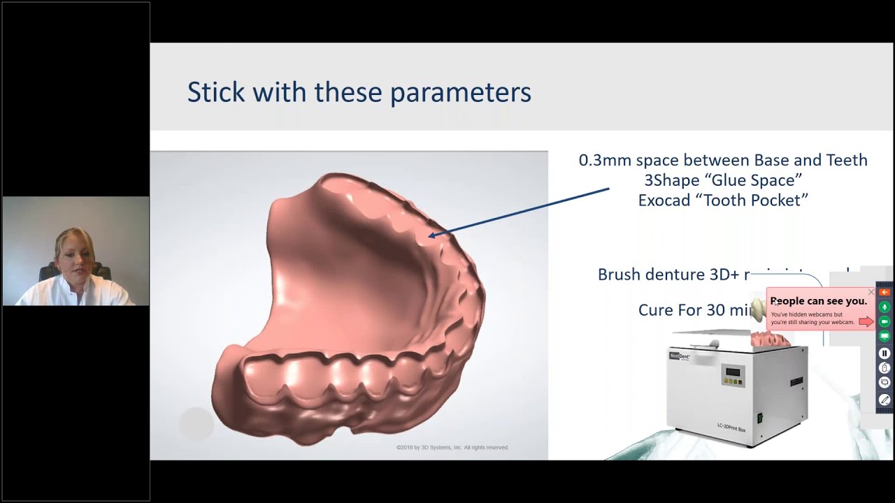 Denture Printing and Processing With the Nextdent 5100