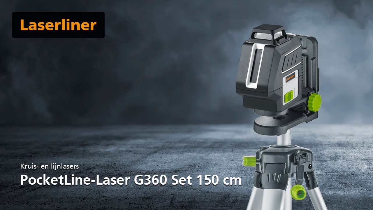 Kruis- en lijnlasers - Innovatie - PocketLine-Laser G360 Set 150 cm - 036.723A