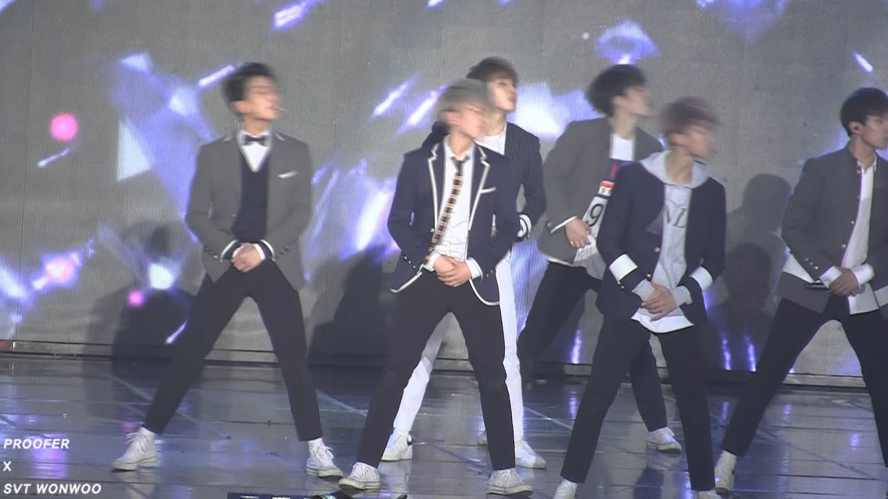 160217 가온차트 만세+Shining Diamond - 세븐틴 원우 ver.