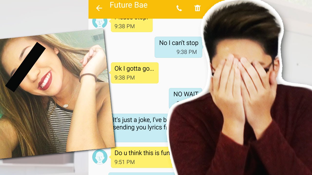 Pranking my CRUSH with The Chainsmokers 'Closer' Lyrics!