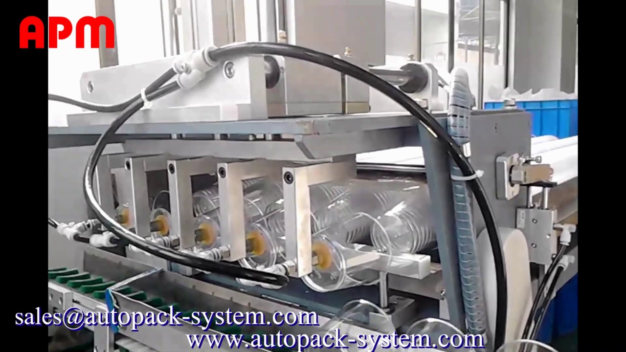 Automatic single color conical cup screen printing machine
