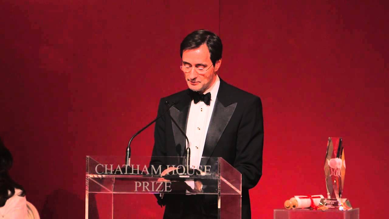 Chatham House Prize 2014 - Remarks by Robin Niblett