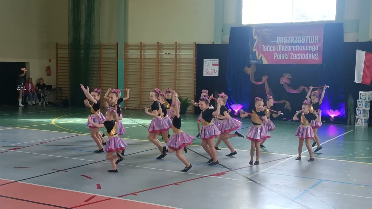 Rewia Osieczna Mistrzostwa Tańca Mażoretkowego Polski Zachodniej Góra 27.04.2024