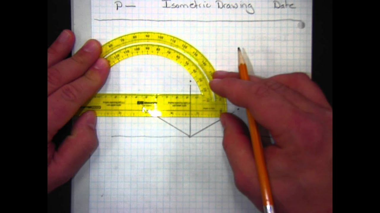 Isometric Drawing  Cube