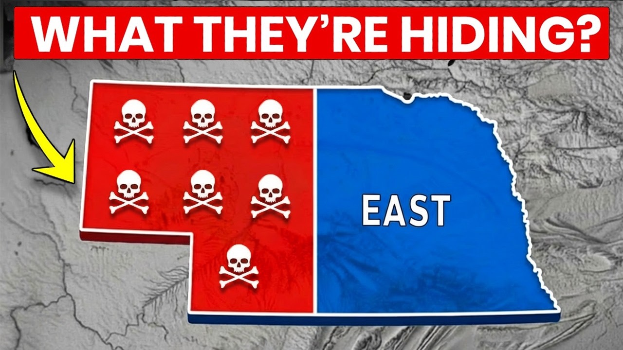 Why So Few Americans Live in Western Nebraska Compared to Eastern Nebraska