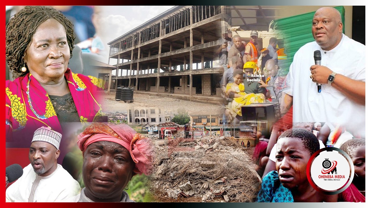 😭TRAGIC: Building Collapses In Accra Leaving 3 Dɛad And Several Others Injured During Church Service